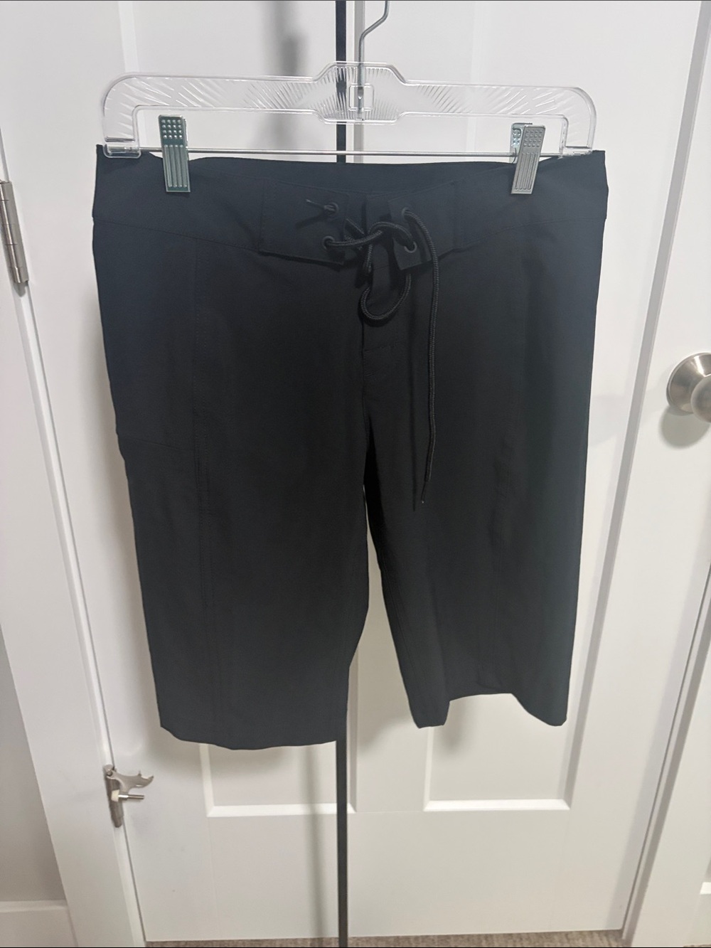 Women’s Black Drawstring Active Shorts